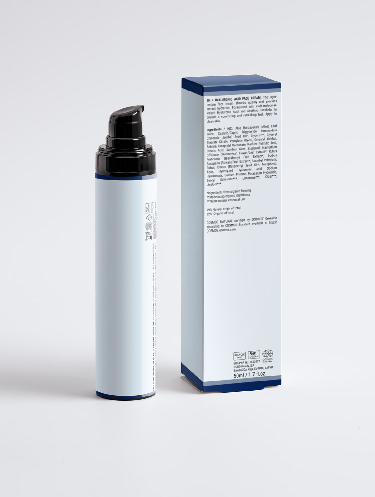 Hyaluronic Acid Face Cream for Men